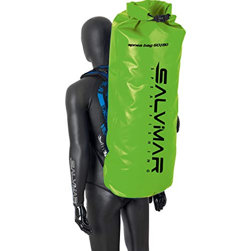 SALVIMAR Dry Back Pack 60/80 Tasche, grün, 44x28x95 80lt von SALVIMAR