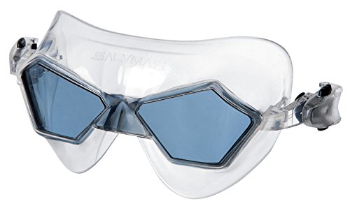 SALVIMAR Jeko Goggle, Clair/Bleu, Adult SALVIMAR Jeko Goggle, Clair/Bleu, Adult von SALVIMAR