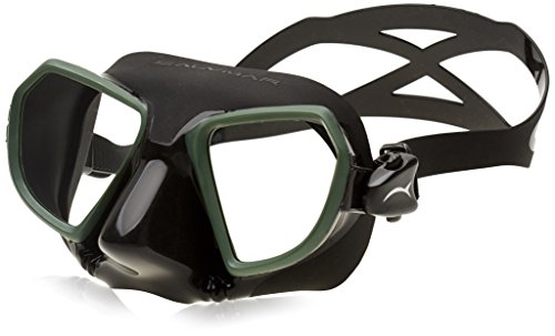 SALVIMAR Noah Maske, schwarz-schwarz/grün, Adult SALVIMAR Noah Maske, schwarz-schwarz/grün, Adult von SALVIMAR
