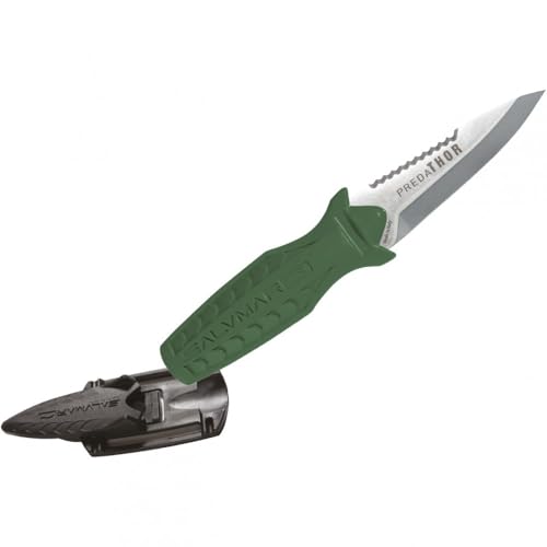 SALVIMAR Unisex-Adult Predathor Knife, Military Green, 70mm SALVIMAR Unisex-Adult Predathor Knife, Military Green, 70mm von SALVIMAR