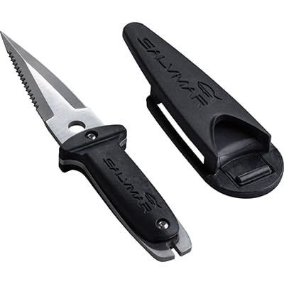 SALVIMAR Unisex-Adult ST Blade Knife, Black, 18,5cm SALVIMAR Unisex-Adult ST Blade Knife, Black, 18,5cm von SALVIMAR