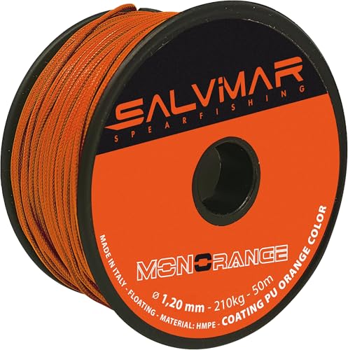 SALVIMAR Unisex – Erwachsene Mono sagola, Orange, diametro 1,20mm x 50mt SALVIMAR Unisex – Erwachsene Mono sagola, Orange, diametro 1,20mm x 50mt von SALVIMAR