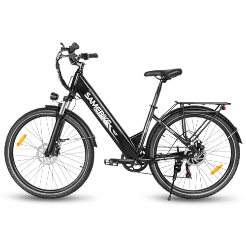 SAMEBIKE 26" E-Bike für Erwachsene, 7 Gang Elektrofahrrad mit Austauschbarem 36V 15Ah Akku, 25 km/h und 80–120km Reichweite E-Bike für Städtische Pendler, IP56 Wasserdicht SAMEBIKE 26" E-Bike für Erwachsene, 7 Gang Elektrofahrrad mit Austauschbarem 36V 15Ah Akku, 25 km/h und 80–120km Reichweite E-Bike für Städtische Pendler, IP56 Wasserdicht von SAMEBIKE