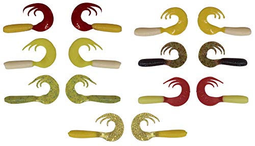 SANDAFishing 14 Gummifische Barsch Turbo Twister 3" - 6cm Relax Gummi Köder Zander Hecht Raubfisch fischen Angeln SANDAFishing 14 Gummifische Barsch Turbo Twister 3" - 6cm Relax Gummi Köder Zander Hecht Raubfisch fischen Angeln von SANDAFISHING