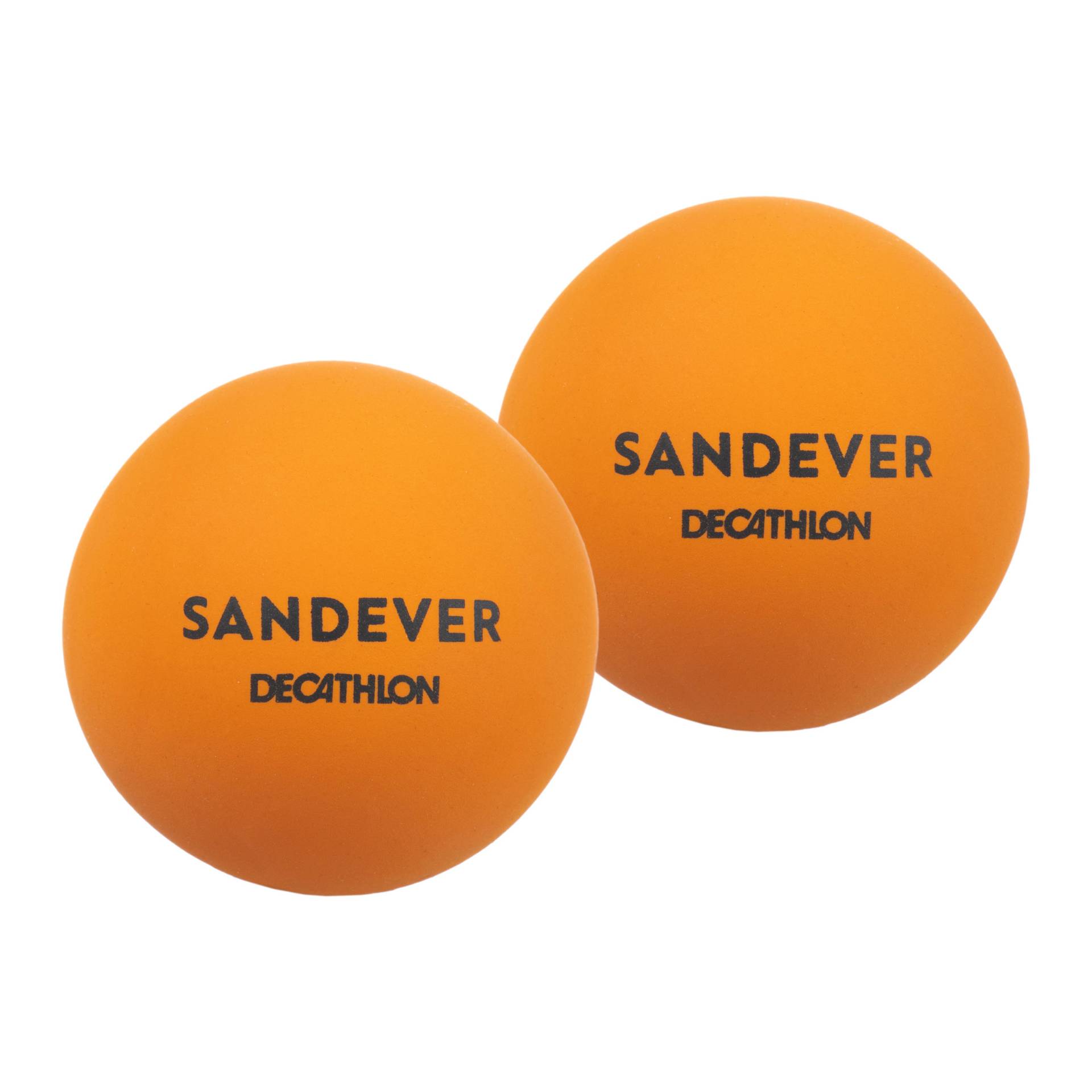 Beachtennisball BTB 100 ×2 orange Beachtennisball BTB 100 ×2 orange von SANDEVER