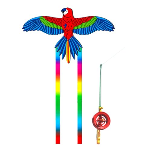 Dynamische Drachen 3D Angelschnur Drachen Einfaches Fliegendes Spielzeug Schwanzdrachen Beliebte Strandaktivität Kind von SANRLO