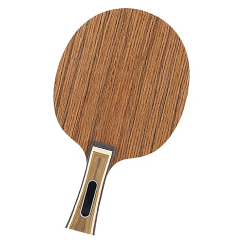 SANRLO Professioneller Tischtennisschläger, 5-lagig, Holz, hochwertiges PingPong-Paddelschläger, PingPong-Schläger, Carbon-ähnliche Designs von SANRLO