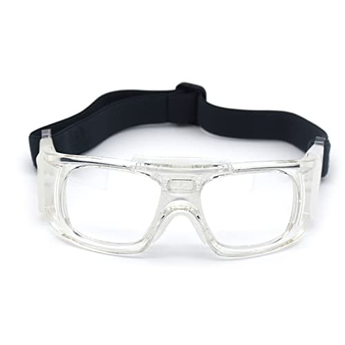 SANRLO Verstellbare Basketballbrille, Fußball-Schutzbrille, Sportbrille, für Damen und Herren, Anti-Kollisionsbrille, Fahrradbrille von SANRLO