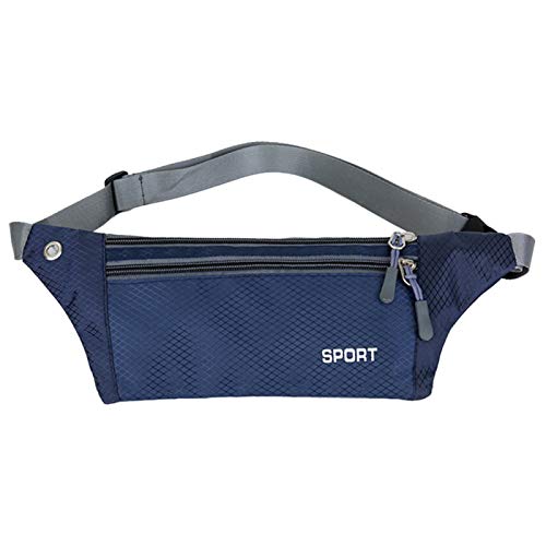 SANWOOD Niedliche Mini-Karten-Tasche für Damen, Geschenk, Unisex, für Laufen, Sport, Handy, Hüfttasche, Bauchtasche, Aufbewahrungstasche – Marineblau von SANWOOD