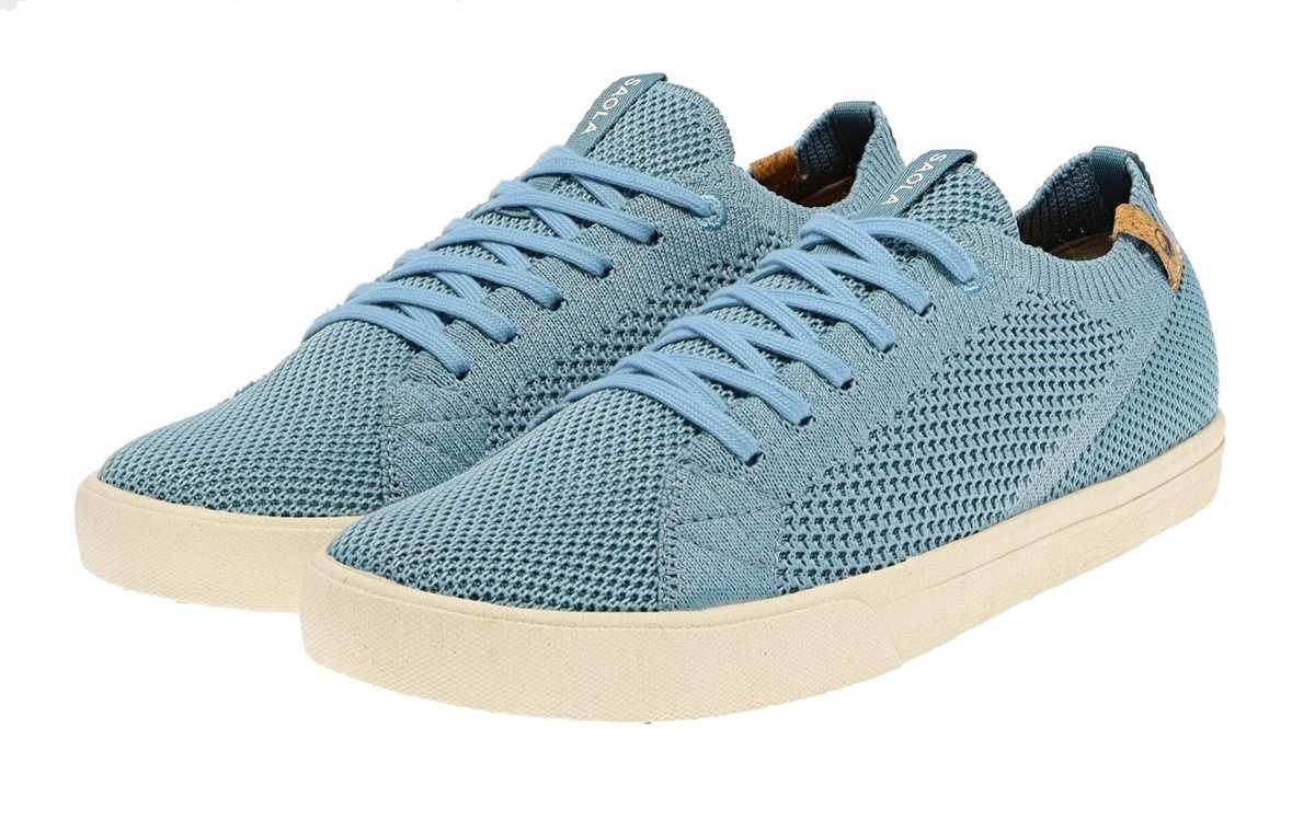 SAOLA CANNON KNIT II Blau Sneaker Veganer Damen Sneaker SAOLA CANNON KNIT II Blau Sneaker Veganer Damen Sneaker von SAOLA