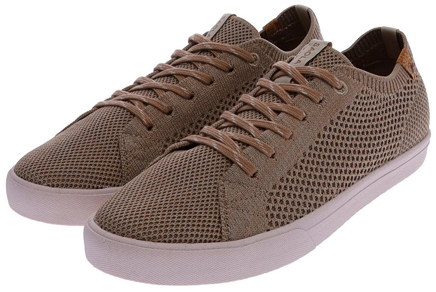 SAOLA CANNON KNIT veganer Damen Low-Top Sneaker Braun Sneaker SAOLA CANNON KNIT veganer Damen Low-Top Sneaker Braun Sneaker von SAOLA