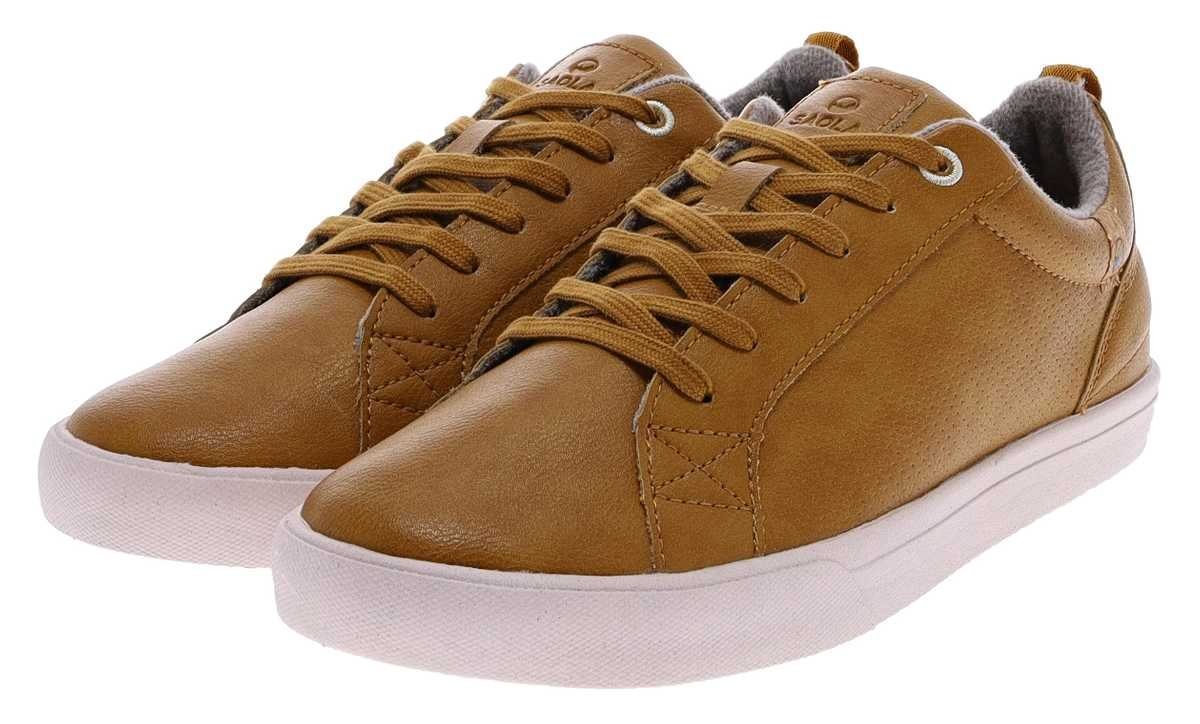 SAOLA CANNON VL Damen Sneaker Braun Sneaker VEGAN von SAOLA