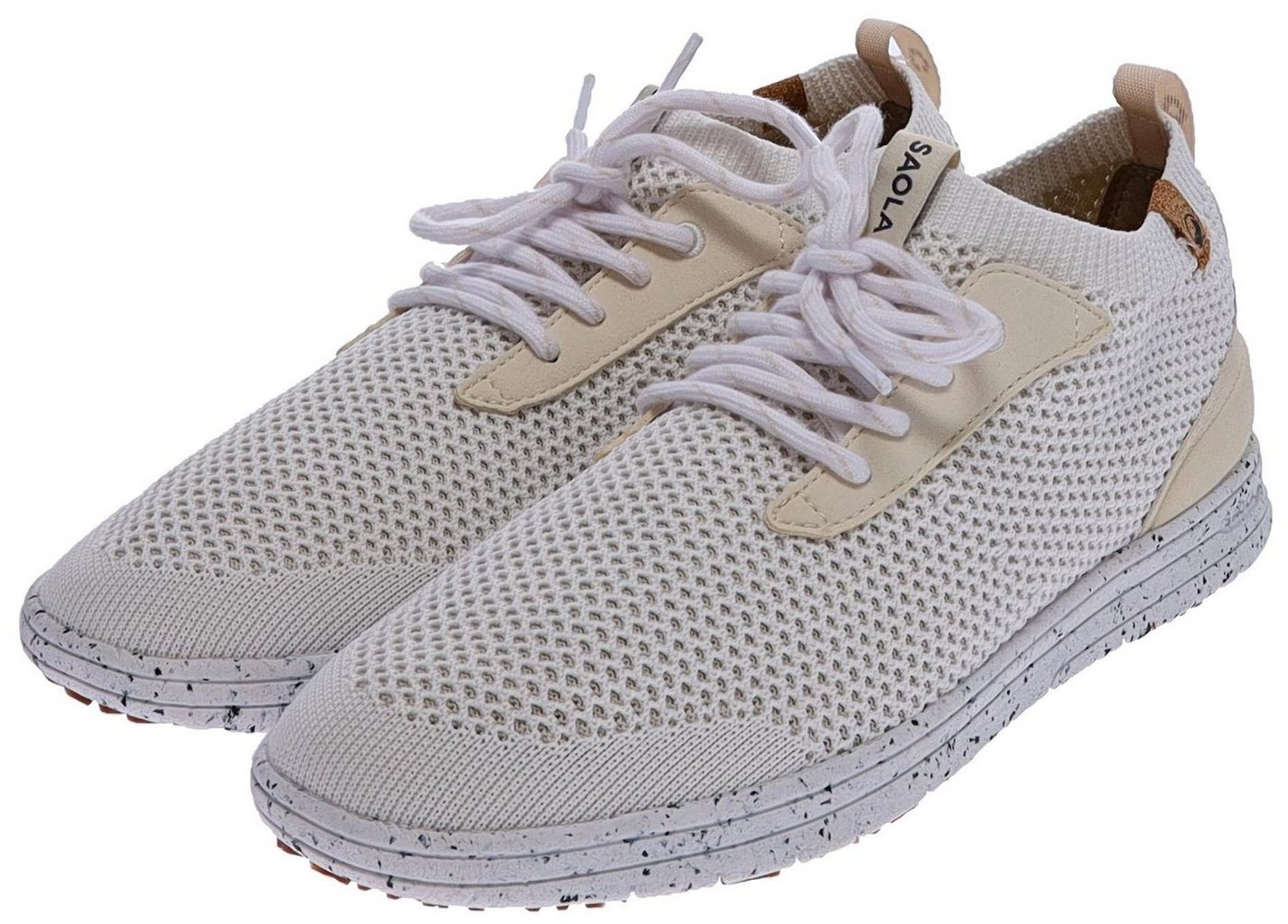 SAOLA MINDO veganer Damen Low-Top Sneaker Weiss Sneaker SAOLA MINDO veganer Damen Low-Top Sneaker Weiss Sneaker von SAOLA