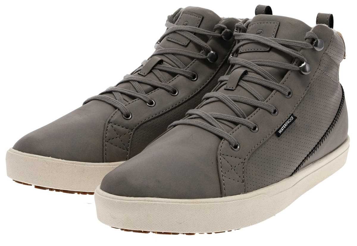 SAOLA WANAKA WATERPROOF Grau Stiefelette Veganer Damen Sneaker von SAOLA