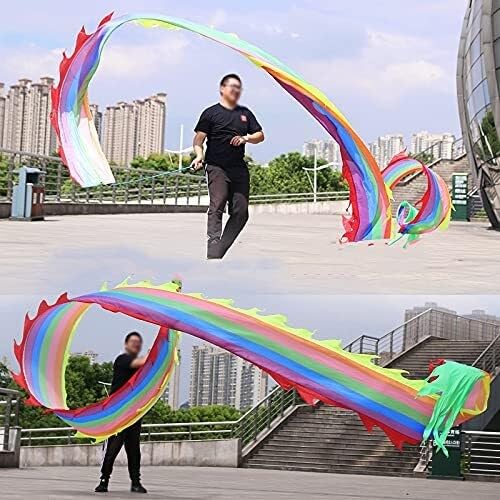 Drachentanz-Band,Chinesischer Drachentanz Band 3D Drachentanz-Bänder-Banner, Übungsschlangen for Anfänger von SAPDMBBSH