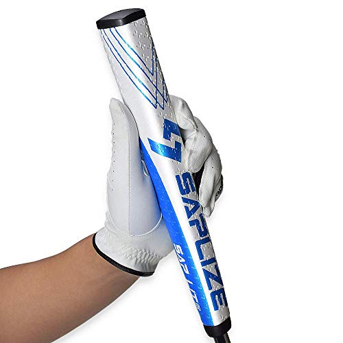 SAPLIZE Putter Grip Mittelgroße Pistole mit leichtem Antirutschmuster, Sap Lit V2, Blau von SAPLIZE