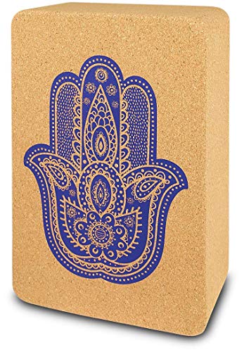 Yoga Block Kork - Ökologische Herstellung 100% Naturkork Yogablock - Stabil und rutschfest für Anfänger und Profis - Natürlicher öko Yogaklotz Yoga Block Kork - Ökologische Herstellung 100% Naturkork Yogablock - Stabil und rutschfest für Anfänger und Profis - Natürlicher öko Yogaklotz von SAPURA