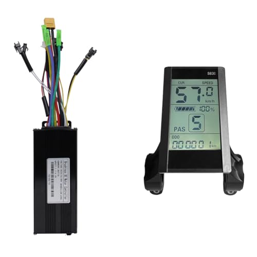 SAROAD Elektro-Fahrrad-Steuerung, S830, LCD-Display, 36 V, 48 V, 30 A, 750 W, 1000 W, 2 Modell-Controller, Elektrofahrradteile von SAROAD