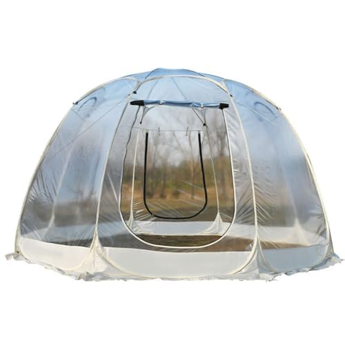Aufblasbares Blasenzelt, professionelles Zelt, großes, übergroßes Premium-Gewächshaus-Wettergehäuse, sofortiges Camping-Kuppelschutzzelt für 4–6 Personen, für Camping-Hinterhof-Partys, von SAWEEZ