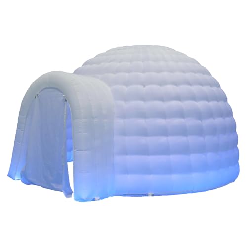 SAYOK Inflatable Igloo Dome Tent with LED Light | Portable Igloo Tent for Party Wedding Event Camping Outdoor SAYOK Inflatable Igloo Dome Tent with LED Light | Portable Igloo Tent for Party Wedding Event Camping Outdoor von SAYOK