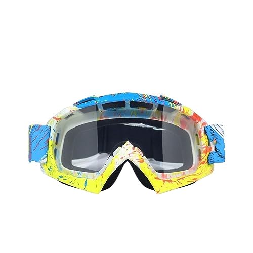 SBTRKT Motocross Brille Ski Sport Gafas Männer Frauen Motocross Brille MX Off Road Helme Brille Dirt Bike Brille(09) von SBTRKT