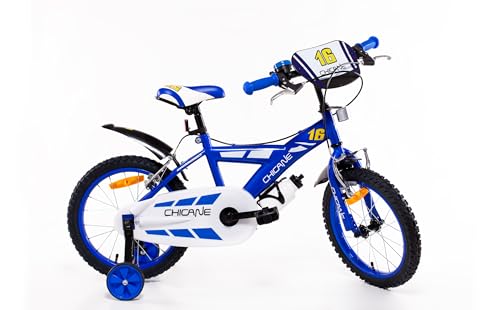 SCH Chicane Fahrrad, Kinderfahrrad, Blau, 16 Zoll von SCH