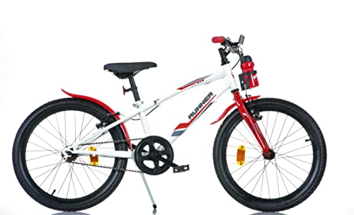 SCH Junge Bicycle Runner kinderfahrrad, Rot, 20 von SCH