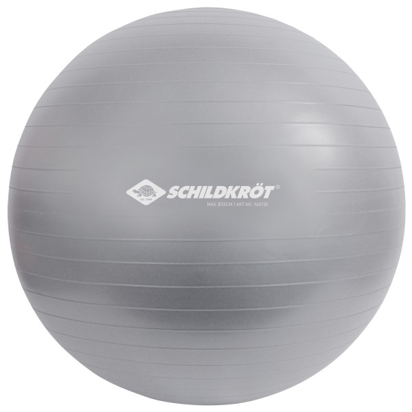 Schildkröt Fitness - Gymnastikball - Functional Training Gr 55 cm grau von SCHILDKRÖT FITNESS