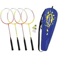 SCHILDKRÖT Badmintonset SK Badminton Set 4-PLAYER in Tragetasche blue, M-2022 SCHILDKRÖT Badmintonset SK Badminton Set 4-PLAYER in Tragetasche blue, M-2022 von SCHILDKRÖT