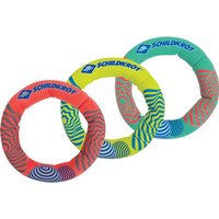 SCHILDKRÖT Schildkröt Neopren Diving Rings, 3 Tauchringe mit Sandfüllung, Ø 14cm, gut zu greifen, st von SCHILDKRÖT