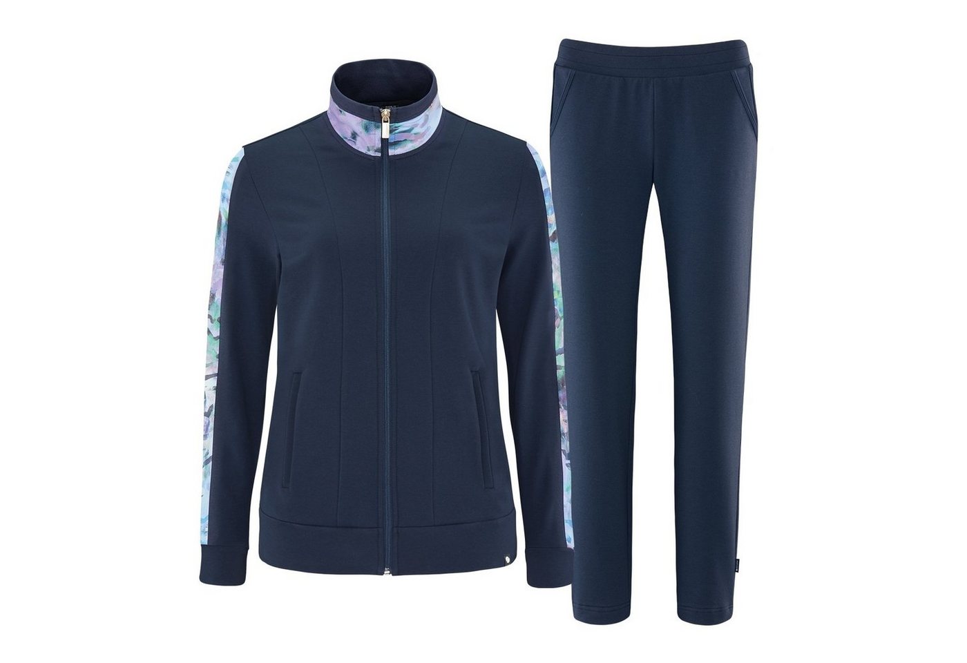 SCHNEIDER Sportswear Trainingsanzug MAUREENW Damen Trainingsanzug granit/blau von SCHNEIDER Sportswear