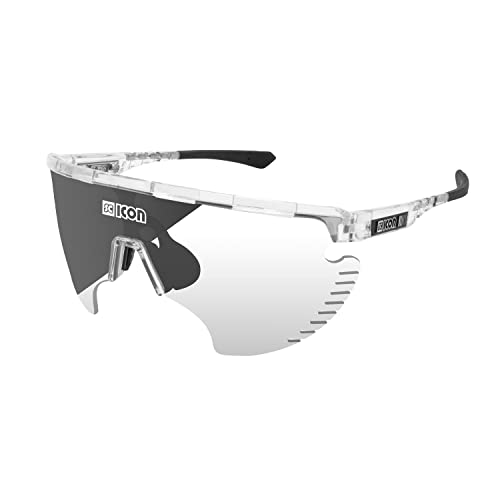 SCICON Sport-Sonnenbrille, Unisex, Aerowing Lamon, Photocromic Silver/Crystal Gloss SCICON Sport-Sonnenbrille, Unisex, Aerowing Lamon, Photocromic Silver/Crystal Gloss von SCICON