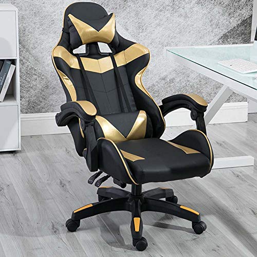 SCLHouiX Gaming-Sitz Internet Cafe, Gold von SCLHouiX