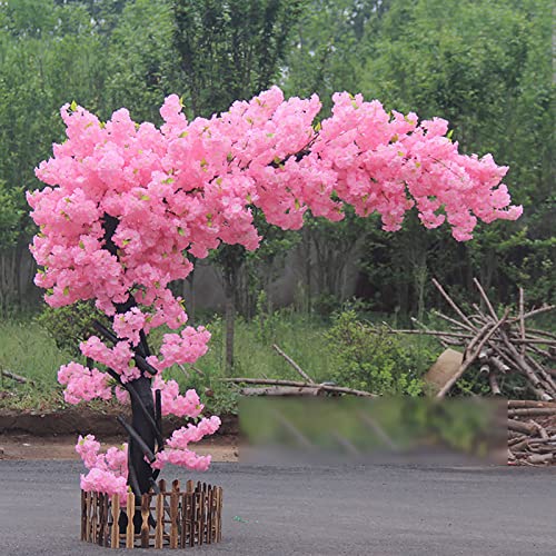 SCLHouiX Sakura-Dekoration, Kirschblütenbaum, Blütenbaum, Trauerkirschbaum, künstlicher Baum, künstlicher Kirschblütenbaum, gefälschte Kirschblütenpflanzen, 1,2 x 0,8 m von SCLHouiX