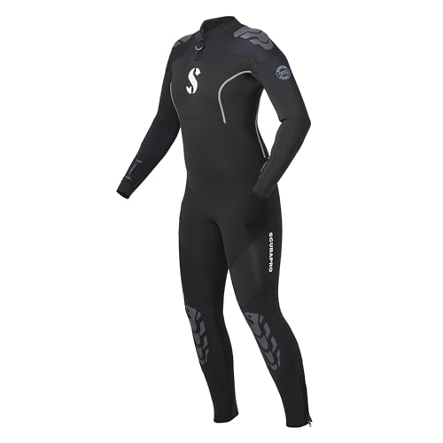 SCUBAPRO Everflex 5/4 STM Wn Mt-Caoutchouc Naturel Yulex Atemregler für Kaltwassertauchen, Schwarz, M Tall SCUBAPRO Everflex 5/4 STM Wn Mt-Caoutchouc Naturel Yulex Atemregler für Kaltwassertauchen, Schwarz, M Tall von SCUBAPRO