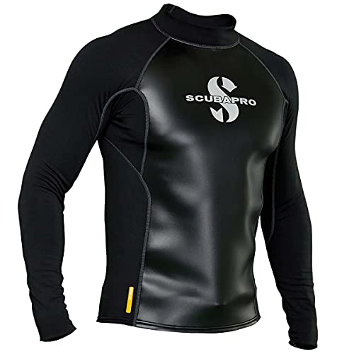SCUBAPRO Men's Hybrid Thermal Diving Top, Long-Sleeve, Small, Black SCUBAPRO Men's Hybrid Thermal Diving Top, Long-Sleeve, Small, Black von SCUBAPRO