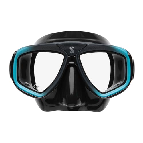 SCUBAPRO Zoom EVO Tauchmaske , Farbe:schwarz-türkis SCUBAPRO Zoom EVO Tauchmaske , Farbe:schwarz-türkis von SCUBAPRO