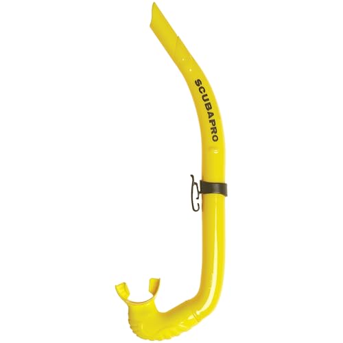 Scubapro APNEA Silicon APNOE Schnorchel (yellow) von SCUBAPRO