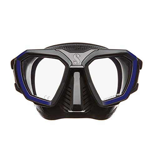 SCUBAPRO D-Mask Tauchmaske, Blau/Schwarz, Größe M von SCUBAPRO