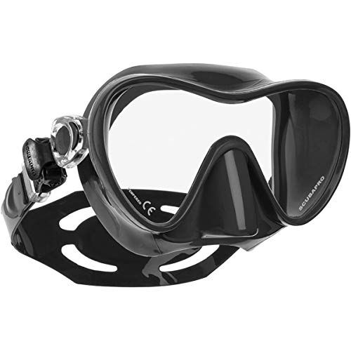 Scubapro Trinidad 3 - Einglas Tauchmaske, Farbe:schwarz von SCUBAPRO