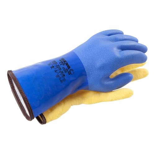 Scubapro Unisex-Adult BLEU Dry Glove with Liner L Diving Regulators, Multicolor, One Size von SCUBAPRO