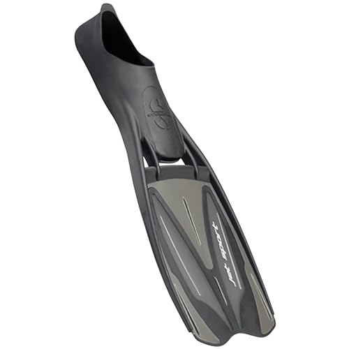 Scubapro Unisex Jet Sport Offene Ferse Tauchflossen Schwarz/Grau Scubapro Unisex Jet Sport Offene Ferse Tauchflossen Schwarz/Grau von SCUBAPRO