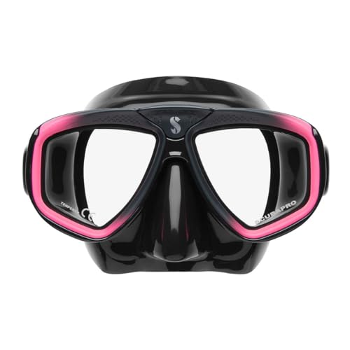 Scubapro Zoom-Maske, Schwarz/Rosa, Atemregler für Kaltwasser, Unisex, Erwachsene, Schwarz/Pink, Einheitsgröße Scubapro Zoom-Maske, Schwarz/Rosa, Atemregler für Kaltwasser, Unisex, Erwachsene, Schwarz/Pink, Einheitsgröße von SCUBAPRO