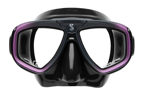 Scubapro Zoom-Maske, Schwarz/Violett, Atemregler für Kaltwasser, Unisex, Erwachsene, Mehrfarbig, Einheitsgröße Scubapro Zoom-Maske, Schwarz/Violett, Atemregler für Kaltwasser, Unisex, Erwachsene, Mehrfarbig, Einheitsgröße von SCUBAPRO