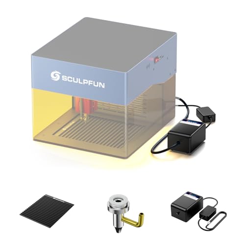 SCULPFUN iCube air Assist und Waben Arbeitstisch, Luftpumpe für iCube 3W / iCube Pro 5W / iCube Pro Max 10W Laser Graviermaschine, iCube Zubehör Lasergravierer SCULPFUN iCube air Assist und Waben Arbeitstisch, Luftpumpe für iCube 3W / iCube Pro 5W / iCube Pro Max 10W Laser Graviermaschine, iCube Zubehör Lasergravierer von SCULPFUN