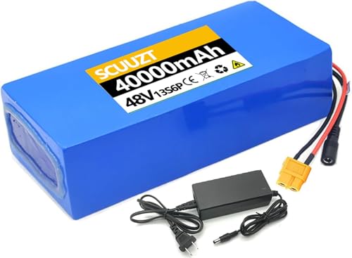36V 48V 15AH 20Ah 30Ah 40Ah elektrische Fahrräder Wasserdichter Lithium-Ionen-Akku, integriertes BMS mit Ladegerät 36V 48V E-Bike Akkupack für 200W 500W 1000 W Motor XT60,48V 40AH 36V 48V 15AH 20Ah 30Ah 40Ah elektrische Fahrräder Wasserdichter Lithium-Ionen-Akku, integriertes BMS mit Ladegerät 36V 48V E-Bike Akkupack für 200W 500W 1000 W Motor XT60,48V 40AH von SCUUZT