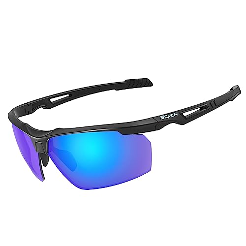 SCVCN Polarisierte Angeln Sonnenbrillen für Herren Damen Sportbrillen Fahrradbrillen Fahren MTB Baseball Laufen Fahrrad 02 SCVCN Polarisierte Angeln Sonnenbrillen für Herren Damen Sportbrillen Fahrradbrillen Fahren MTB Baseball Laufen Fahrrad 02 von SCVCN
