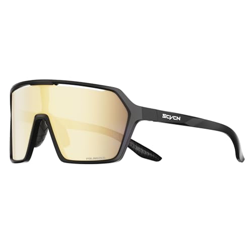 SCVCN Polarisierte Baseball Sonnenbrille für Männer und Frauen, umlaufende Sport Sonnenbrille zum Radfahren, Laufen, Angeln, Golf SCVCN Polarisierte Baseball Sonnenbrille für Männer und Frauen, umlaufende Sport Sonnenbrille zum Radfahren, Laufen, Angeln, Golf von SCVCN