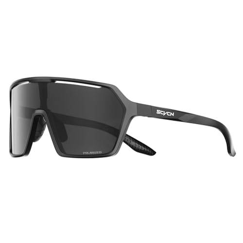 SCVCN Polarisierte Baseball Sonnenbrille für Männer und Frauen, umlaufende Sport Sonnenbrille zum Radfahren, Laufen, Angeln, Golf SCVCN Polarisierte Baseball Sonnenbrille für Männer und Frauen, umlaufende Sport Sonnenbrille zum Radfahren, Laufen, Angeln, Golf von SCVCN