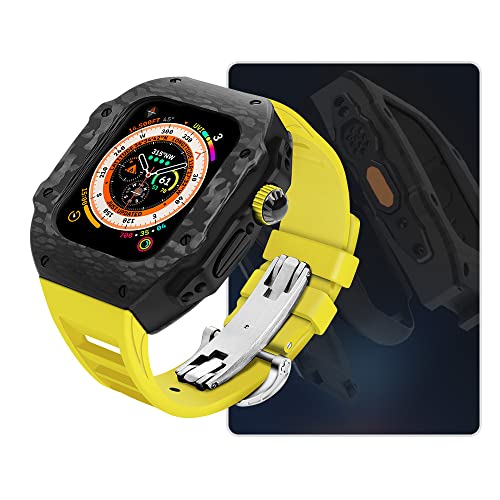 Kohlefaser-Gehäuse für 8 Urtal modifizierte 49 mm S8 45 44 mm Schutzhülle Armband von SCWZZWSY